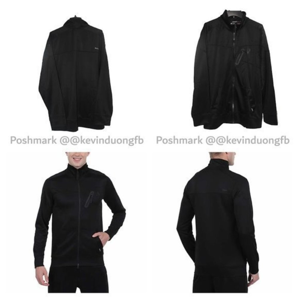Black Spyder Active‎ Men’s Full Zip Jacket